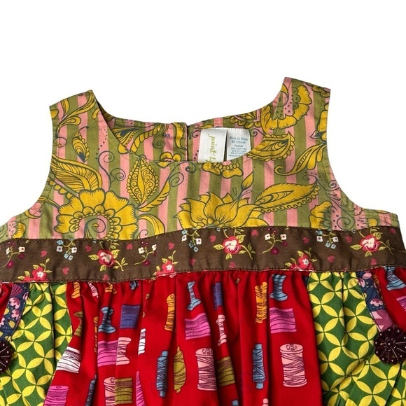 MATILDA JANE Jester Red Shasta Bubble Top Paint By Number Collection Size 2T - Picture 8 of 16